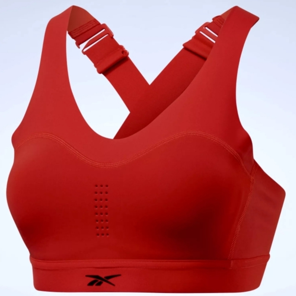 Reebok‎ Pure Move Instinct Red Sports bra XS cup size E-F